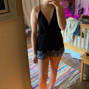 Loose fitting romper